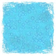 Blue grunge background Abstract vintage texture with frame and