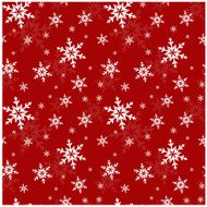 Seamless pattern with snowflakes Vector illustration
