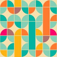 Retro style seamless pattern N3