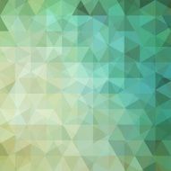 abstract background consisting of green triangles N2