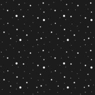 Vector hand drawn simple dots texture seamless pattern Doodle style