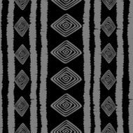 Seamless ethnic hand drawn pattern N2