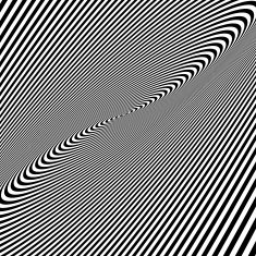 Pattern with optical illusion Black and white background N9