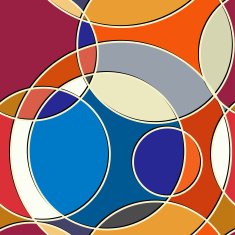 Abstract geometric seamless texture