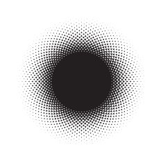 Abstract Halftone Background