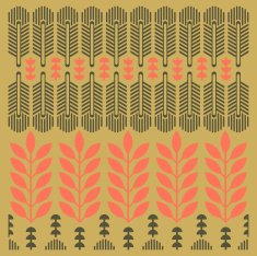 Floral Pattern N639