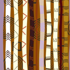 Ethnic seamless striped texture