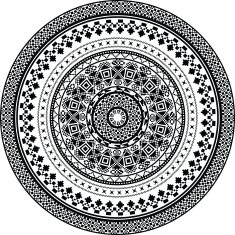 ancient pattern Vector illustration N2