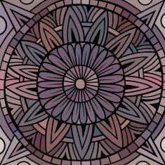 Abstract vector ethnic background