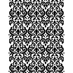 Vector seamless border in Victorian style N5