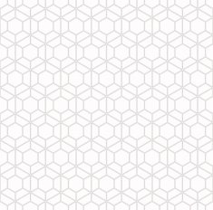 bright hexagonal outline pattern