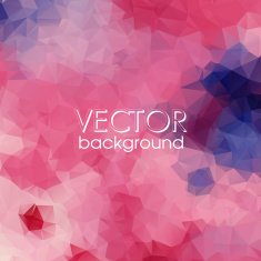 Colorful Abstract Background With Triangles