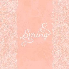 Lace ribbons in pink N2
