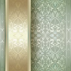 Elegant vintage floral background