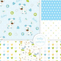 Set of baby patterns N5