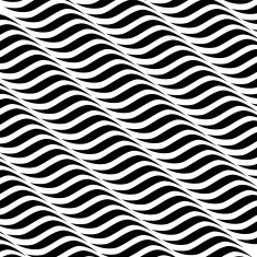 abstract black and white wave stripe pattern background N8