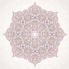 Vector pattern in Eastern style