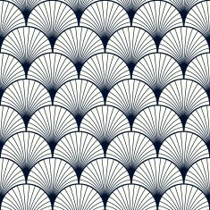vintage pattern of shells