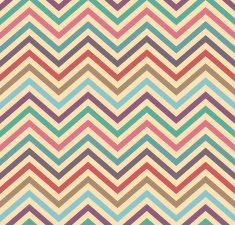 multi colored chevron pattern