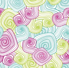 Decorative seamless pattern N7