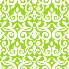 Vector seamless pattern in Victorian style N10