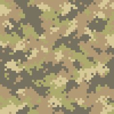 Pixelated camouflage seamless