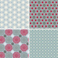 Element metal (Seamless pattern set) N2