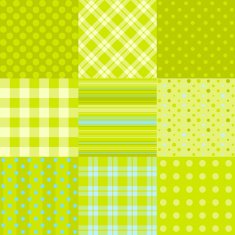 Set of 9 simple seamless textures
