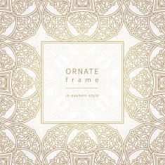 Vector frame in Eastern style N2