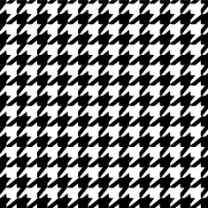 Houndstooth Pattern Pop Style Vector N2