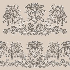 vintage floral pattern fancy flower