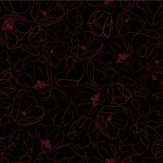 Seamless pattern with tulips N5