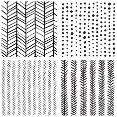 Hand Painted Abstract Patterns N2