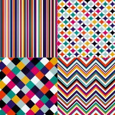seamless sqaure stripes and zig zag pattern N2