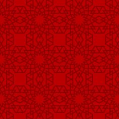 Modern islamic star pattern