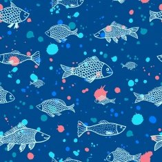 Fish Seamless Pattern N16