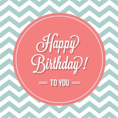 Happy Birthday card N158