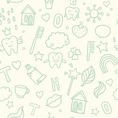 Fairy magic teeth pattern N2