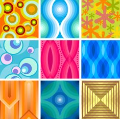more seamless retro wallpaper tiles
