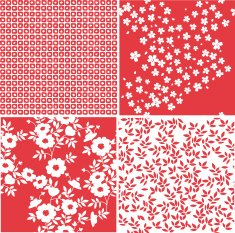 Seamless Origami Patterns