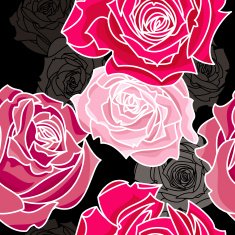 Pink Roses (Pattern)