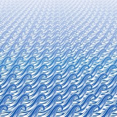 endless ocean waves