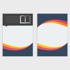 Flyer template back and front design N9