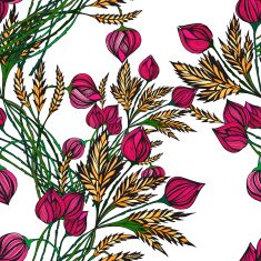 floral seamless background N45