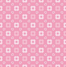 Seamless Pink Jpop Wallpaper ( Vector )
