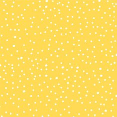 White Polka-Dots On Yellow