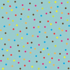 seamless multicolor dot pattern vector background