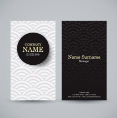 Modern business card N6