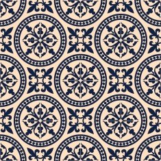 Antique seamless pattern N8