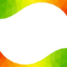 Abstract triangle geometric template background design